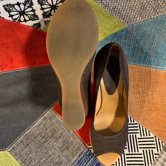 KORS Michael Kors peep toe leather shoe - Picture 3 of 5